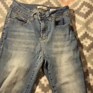 Denim jeans high rise 🌈⚡️